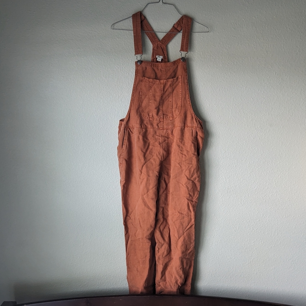 Brown overalls